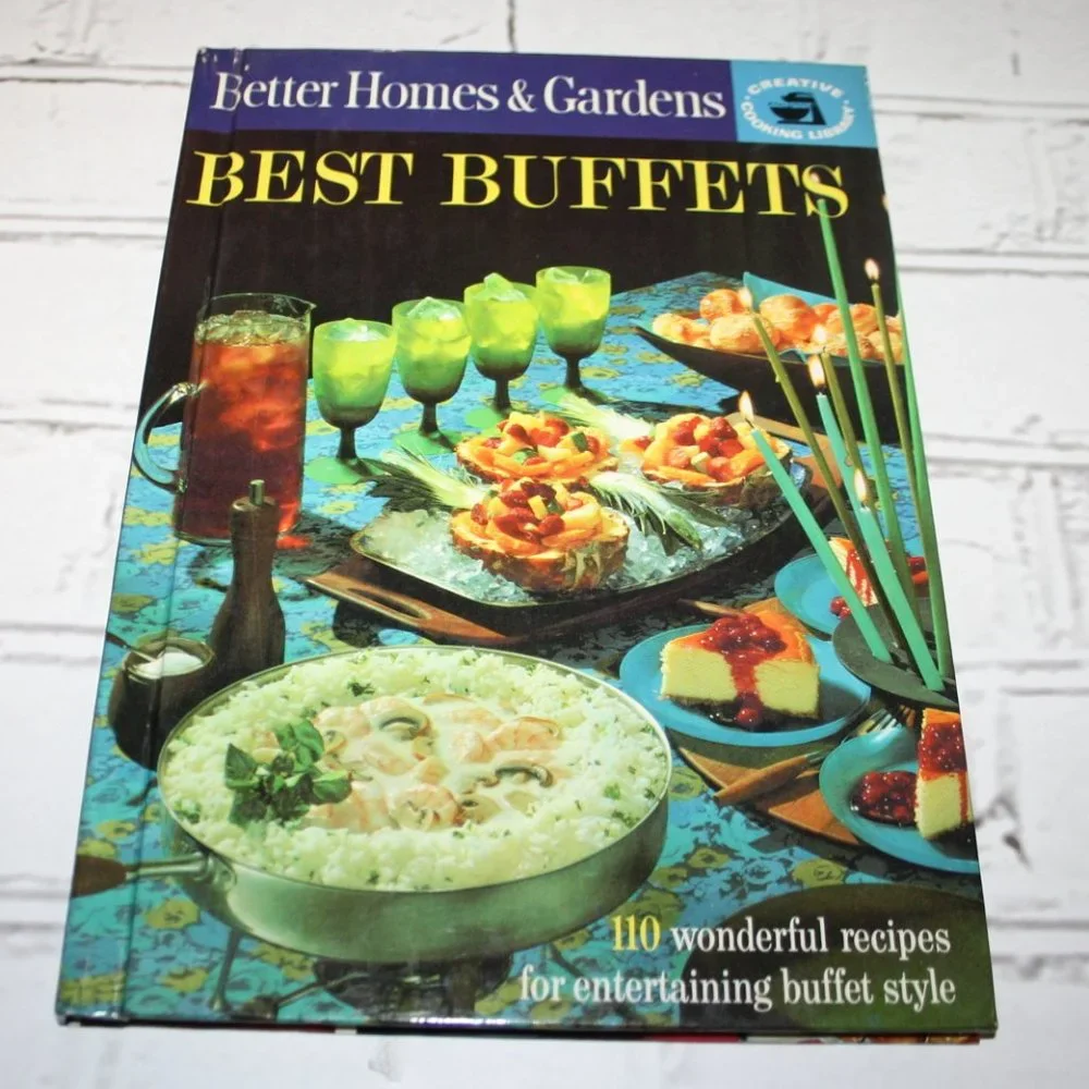 🍽️ Best Buffets Cookbook · Better Homes and Gardens · Vintage Hardcover (bL)